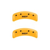 MGP 4 Caliper Covers Engraved Front Gen 4/Camaro Engraved Rear Gen 4/Z28 Black finish silver ch thumbnail 9