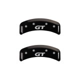 MGP 4 Caliper Covers Engraved Front Mustang Engraved Rear SN95/GT Black finish silver ch thumbnail 7