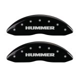MGP 4 Caliper Covers Engraved Front & Rear Hummer Black finish silver ch thumbnail 4