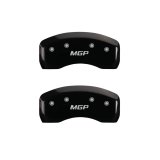 MGP 4 Caliper Covers Engraved Front & Rear MGP Black finish silver ch thumbnail 7