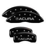 MGP 4 Caliper Covers Engraved Front & Rear MGP Black finish silver ch thumbnail 6