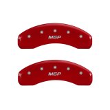 MGP 4 Caliper Covers Engraved Front & Rear MGP Yellow finish black ch thumbnail 8