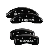 MGP 4 Caliper Covers Engraved Front Honda Engraved Rear Pilot/2015 Black finish silver ch thumbnail 6
