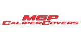 MGP Front set 2 Caliper Covers Engraved Front Oval logo/Ford Red finish silver ch thumbnail 6