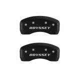 MGP 4 Caliper Covers Engraved Front Honda Engraved Rear Odyssey Red finish silver ch thumbnail 9