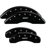 MGP 4 Caliper Covers Engraved Front & Rear MGP Black finish silver ch thumbnail 8