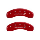 MGP 4 Caliper Covers Engraved Front & Rear With stripes/Journey Yellow finish black ch thumbnail 9