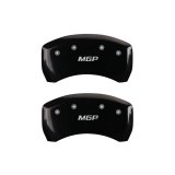 MGP 4 Caliper Covers Engraved Front & Rear MGP Black finish silver ch thumbnail 9