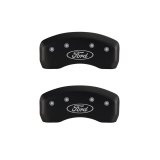 MGP 4 Caliper Covers Engraved Front & Rear Oval logo/Ford Red finish silver ch thumbnail 7