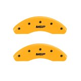 MGP 4 Caliper Covers Engraved Front & Rear MGP Yellow finish black ch thumbnail 7
