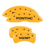 MGP 4 Caliper Covers Engraved Front & Rear MGP Red finish silver ch thumbnail 7
