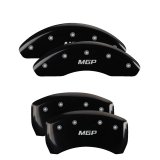 MGP 4 Caliper Covers Engraved Front & Rear MGP Black finish silver ch thumbnail 8