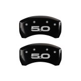 MGP Rear set 2 Caliper Covers Engraved Rear 2015/50 Black finish silver ch thumbnail 4