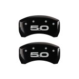 MGP Rear set 2 Caliper Covers Engraved Rear 2015/50 Black finish silver ch thumbnail 5