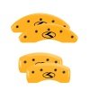 MGP 4 Caliper Covers Engraved Front & Rear Circle K/Kia Yellow finish black ch thumbnail 8
