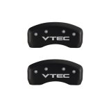 MGP 4 Caliper Covers Engraved Front & Rear Vtech Red finish silver ch thumbnail 9