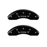 MGP 4 Caliper Covers Engraved Front & Rear Volt Black finish silver ch thumbnail 7