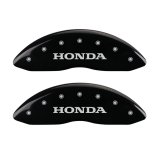 MGP 4 Caliper Covers Engraved Front Honda Engraved Rear Pilot/2016 Black finish silver ch thumbnail 5