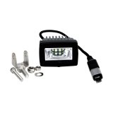 KC HiLiTES C-Series C2 LED 2in. Backup Area Flood Light 20w (Single) - Black thumbnail 1