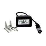 KC HiLiTES C-Series C2 LED 2in. Backup Area Flood Light 20w (Single) - Black thumbnail 3