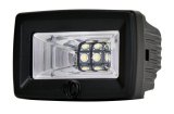 KC HiLiTES C-Series 2in. C2 LED Light 20w Area Flood Beam (Pair Pack System) - Black thumbnail 7