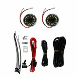 KC HiLiTES Cyclone 2in. LED Universal Under Hood Lighting Kit (Incl. 2 Cyclone Lights/Switch/Wiring) thumbnail 2
