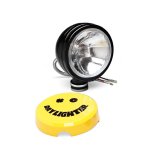 KC HiLiTES Daylighter 6in. Halogen Light 100w Spread Beam (Single) - Black SS thumbnail 1