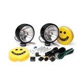 KC HiLiTES Daylighter 6in. Halogen Light 100w Spread Beam (Pair Pack System) - Black SS thumbnail 3