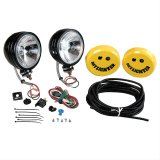 KC HiLiTES Daylighter 6in. Halogen Light 100w Spot Beam (Pair Pack System) - Black SS thumbnail 2