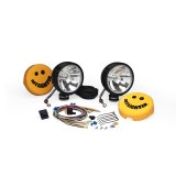 KC HiLiTES Daylighter 6in. Halogen Light 100w Spot Beam (Pair Pack System) - Black SS thumbnail 5