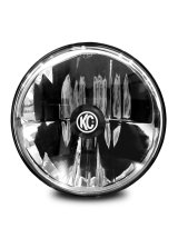 KC HiLiTES 97-06 Jeep TJ/Universal 7in. Gravity LED H4 DOT Approved Replacement Headlight (Single) thumbnail 2