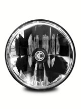 KC HiLiTES 97-06 Jeep TJ/Universal 7in. Gravity LED H4 DOT Approved Replacement Headlight (Single) thumbnail 4