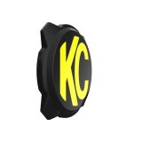 KC HiLiTES 6in. Hard Cover for Gravity Pro6 LED Lights (Single) - Black w/Yellow KC Logo thumbnail 3