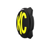 KC HiLiTES 6in. Hard Cover for Gravity Pro6 LED Lights (Single) - Black w/Yellow KC Logo thumbnail 4