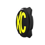 KC HiLiTES 6in. Hard Cover for Gravity Pro6 LED Lights (Single) - Black w/Yellow KC Logo thumbnail 6
