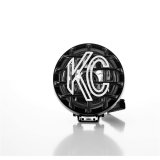 KC HiLiTES Rally 400 4in. Round Halogen Light 55w Spread Beam (Single) - Black thumbnail 1