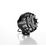 KC HiLiTES Rally 400 4in. Round Halogen Light 55w Spread Beam (Single) - Black thumbnail 9