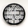KC HiLiTES 6in. Round ABS Stone Guard for SlimLite/Daylighter Lights (Single) - Black/White KC Logo thumbnail 4