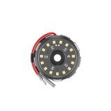 KC HiLiTES Cyclone V2 2.2in. LED Accessory Light 5w Flood Beam (Single) - Clear Lens thumbnail 1