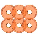 KC HiLiTES Cyclone V2 LED - Replacement Lens - Amber - 6-PK thumbnail 2
