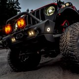 KC HiLiTES Cyclone V2 LED - Rock Light - 6-Light System - Clear - 5W Flood Beam thumbnail 7