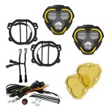 KC HiLiTES FLEX ERA 3 Dual Mode SAE Fog Lights - 2-Light Master Kit for Jeep JK/JL/JT Plastic Bumper thumbnail 3