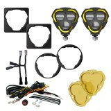 KC HiLiTES FLEX ERA 3 Dual Mode SAE Fog Lights - 2-Light Master Kit for Toyota Aftermarket Bumper thumbnail 2