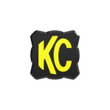 KC HiLiTES FLEX ERA 1 Single Light Cover ONLY (Black/Yellow KC Logo) thumbnail 1