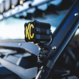 KC HiLiTES FLEX ERA 1 Single Light Cover ONLY (Black/Yellow KC Logo) thumbnail 5