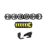 KC HiLiTES Gravity LED Pro6 Light Bar Kits 91343 Auxiliary Kits, 39 in. Gravity® Bar, 6-Light, Overhead/Roof Mount, Polaris RZR Pro R, Kit thumbnail 1