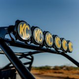 KC HiLiTES Gravity LED Pro6 Light Bar Kits 91343 Auxiliary Kits, 39 in. Gravity® Bar, 6-Light, Overhead/Roof Mount, Polaris RZR Pro R, Kit thumbnail 9