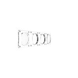 KC HiLiTES FLEX ERA LED Clear Combo Beam Lens for Light Bars thumbnail 2