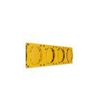 KC HiLiTES FLEX ERA LED Performance Yellow Combo Lens for Light Bars thumbnail 3