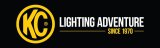 KC HiLiTES 17in. x 60in. Banner - Black w/Yellow thumbnail 1